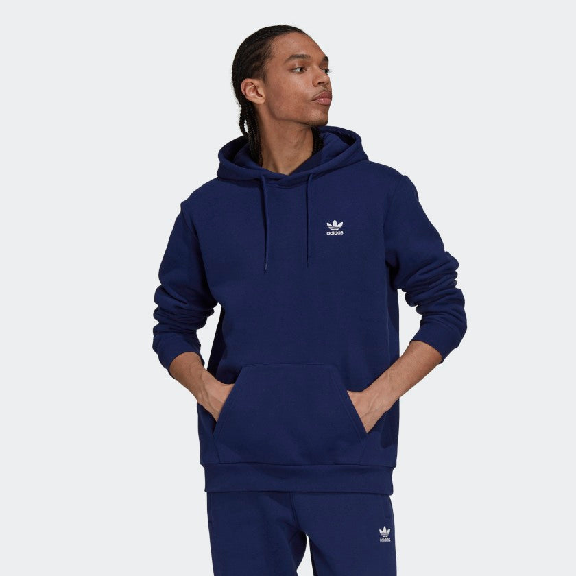 Adidas- Men's Adicolor Essentials Trefoil Hoodie Navy H34653