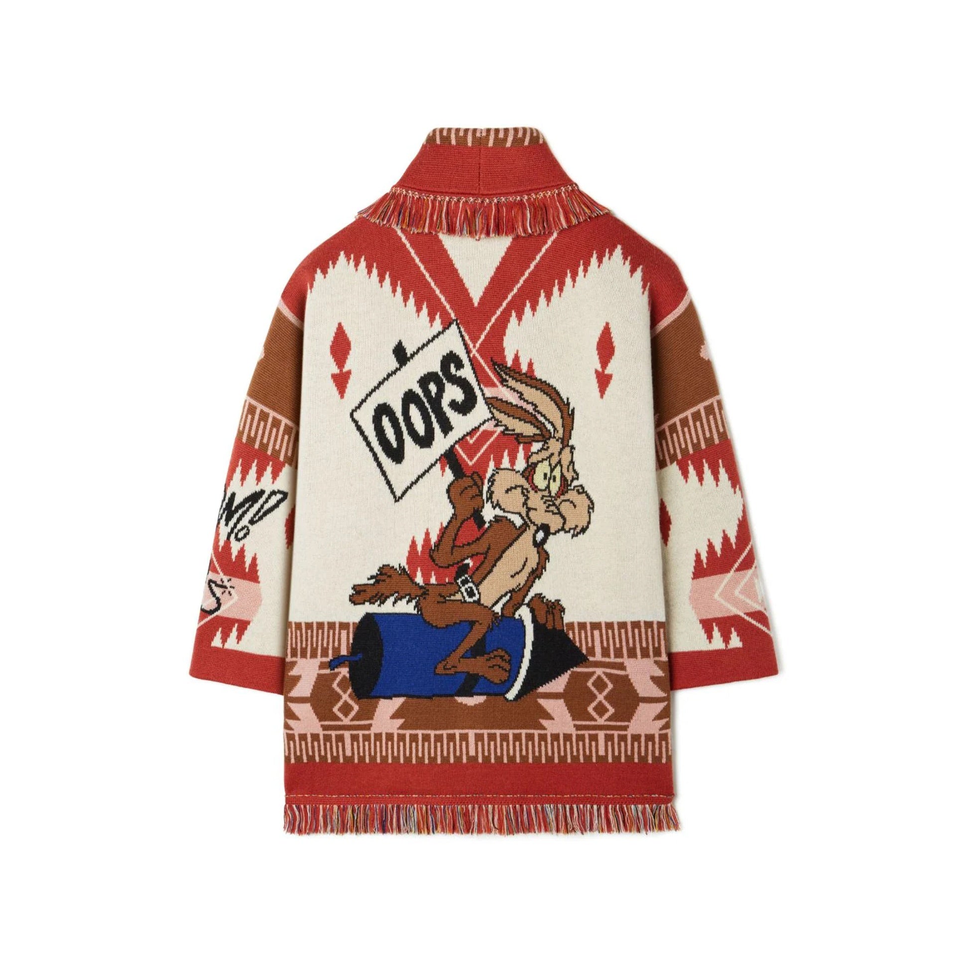 Alanui x Looney Tunes Icona Cardigan Jacquard