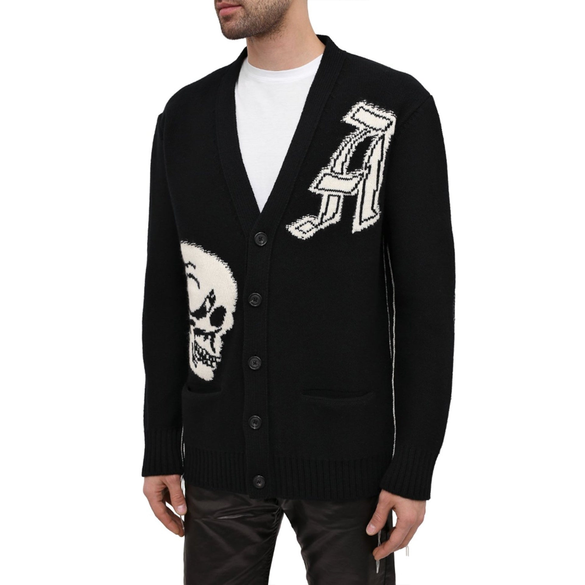 Alexander Mcqueen - Cardigan in lana