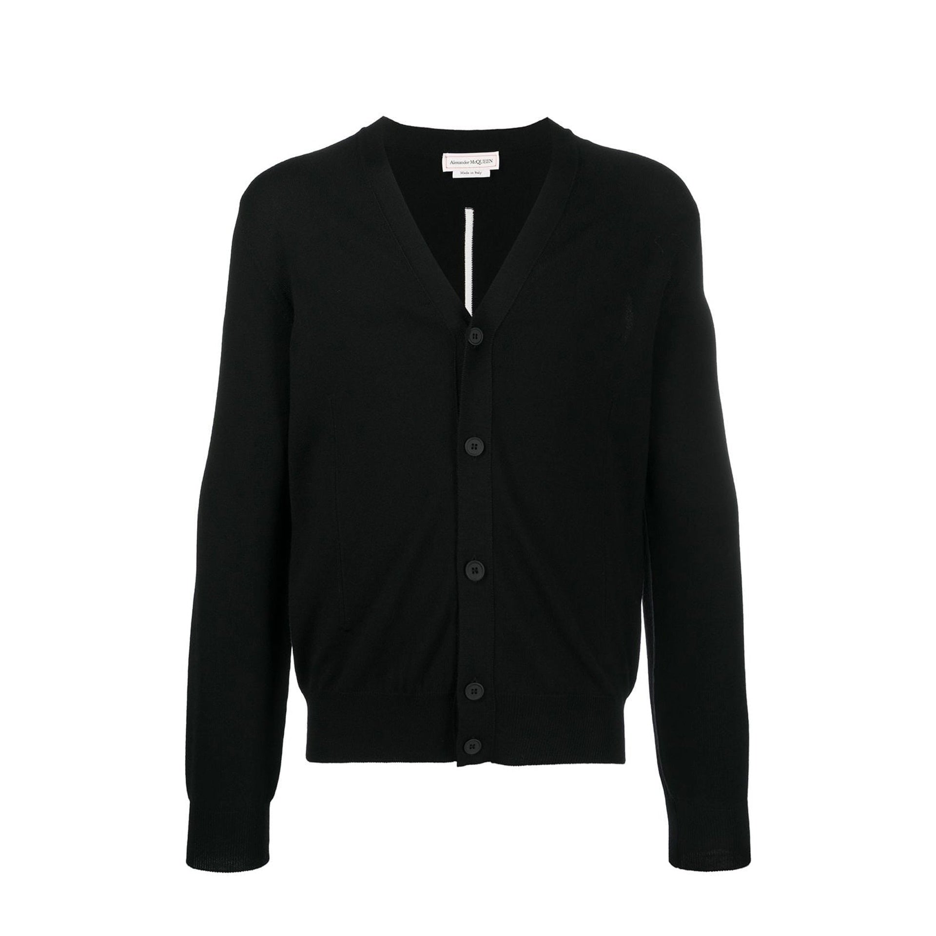 Alexander Mcqueen - Cardigan in maglia di lana