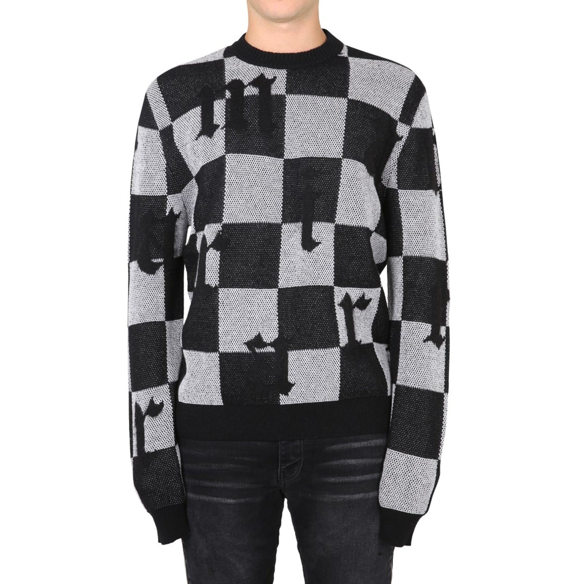 Amiri - Cardigan a quadri argyle