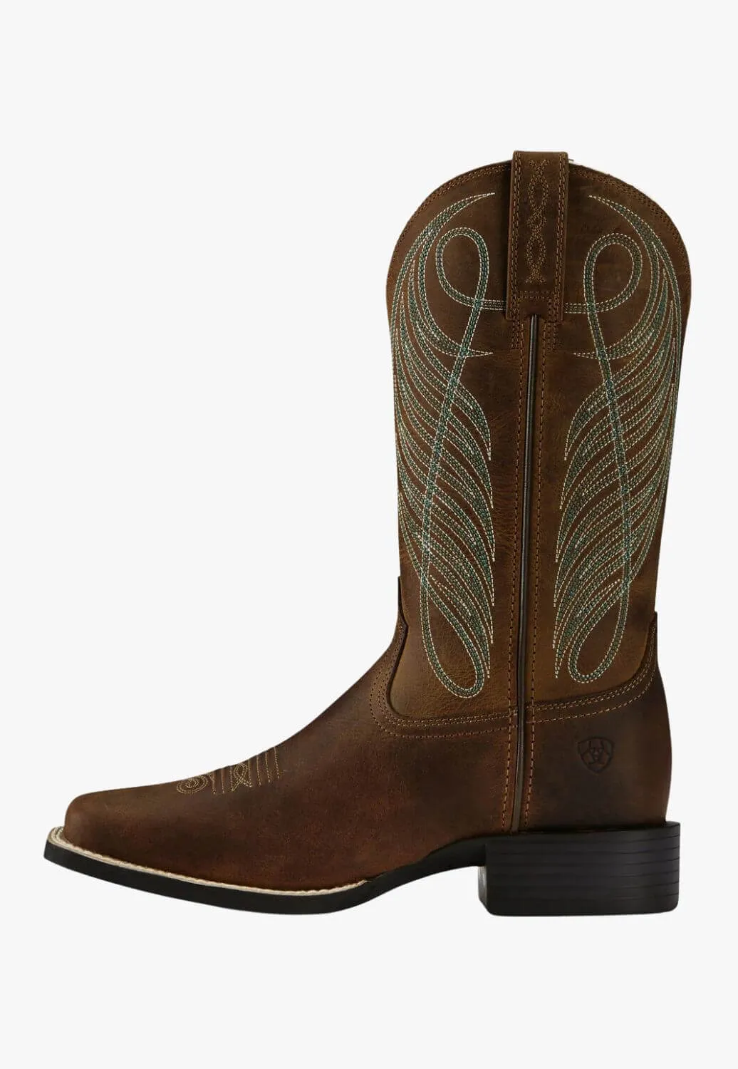 Ariat Womens Round Up Wide Square Toe Boot