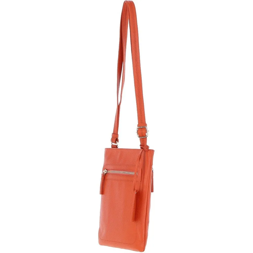 Ashwood Leather Crossbody Bag Orange: CB-3 (63014)