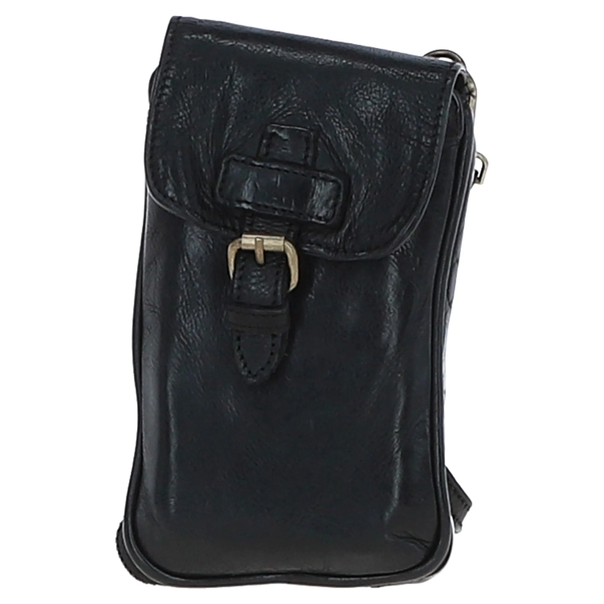 Ashwood Leather Crossbody Smart Phone Bag Black: D-99