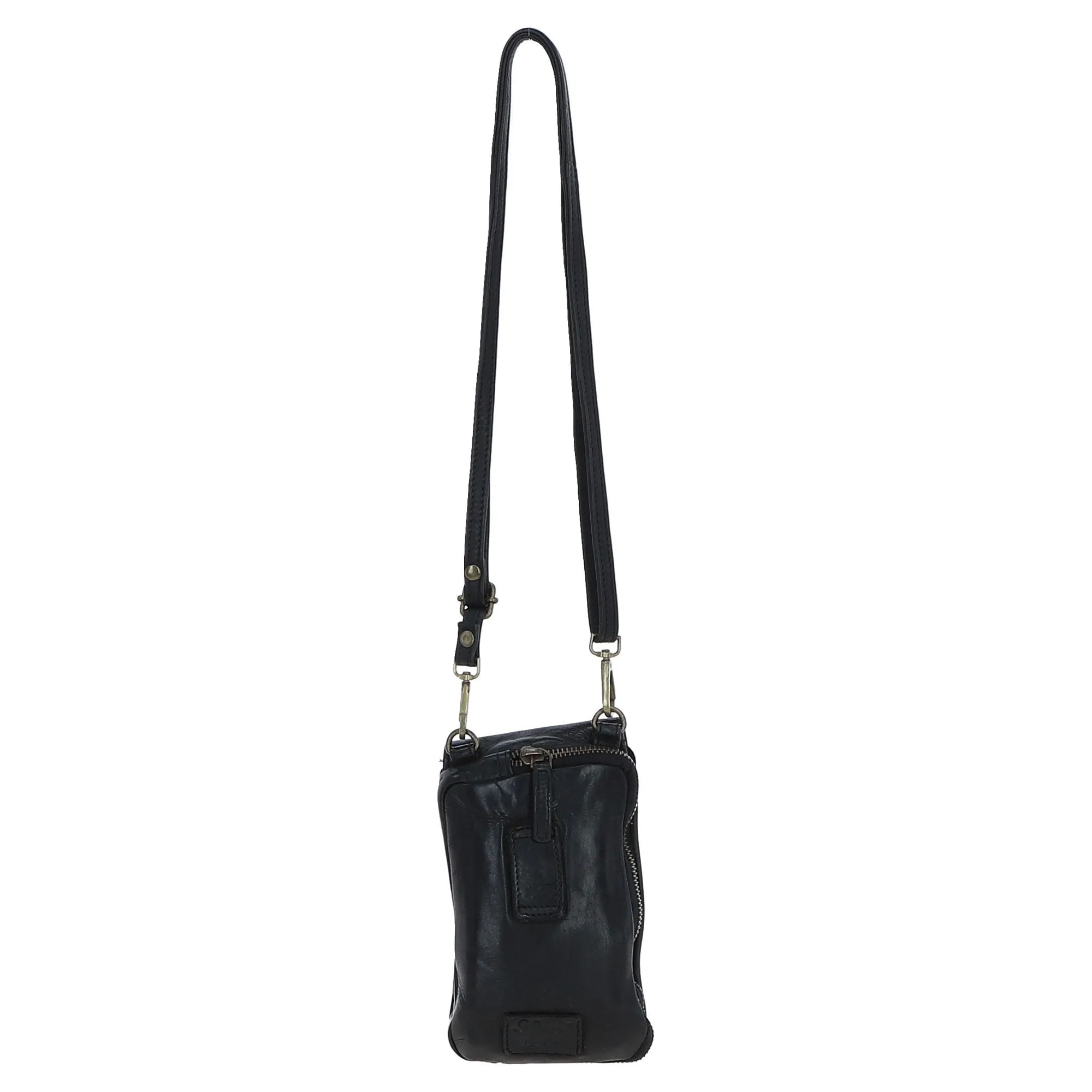 Ashwood Leather Crossbody Smart Phone Bag Black: D-99