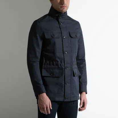 Bally Mens Coat in Blue