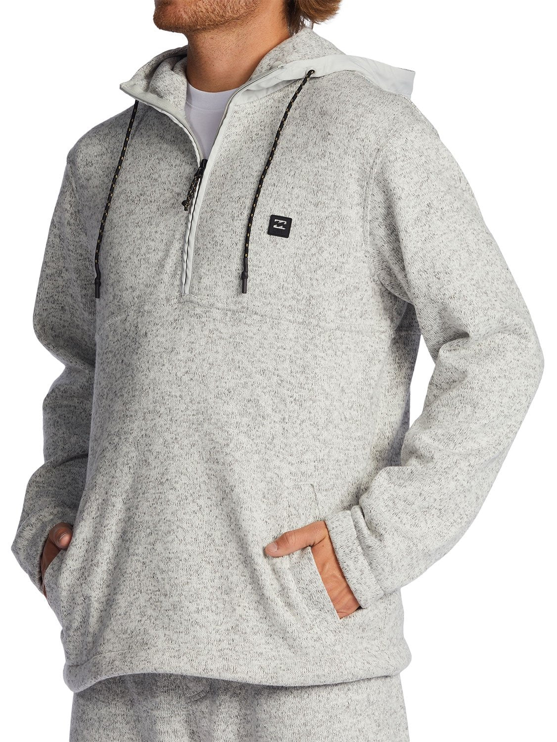 Billabong Men's A/Div Boundary Half Zip Pullover Grey