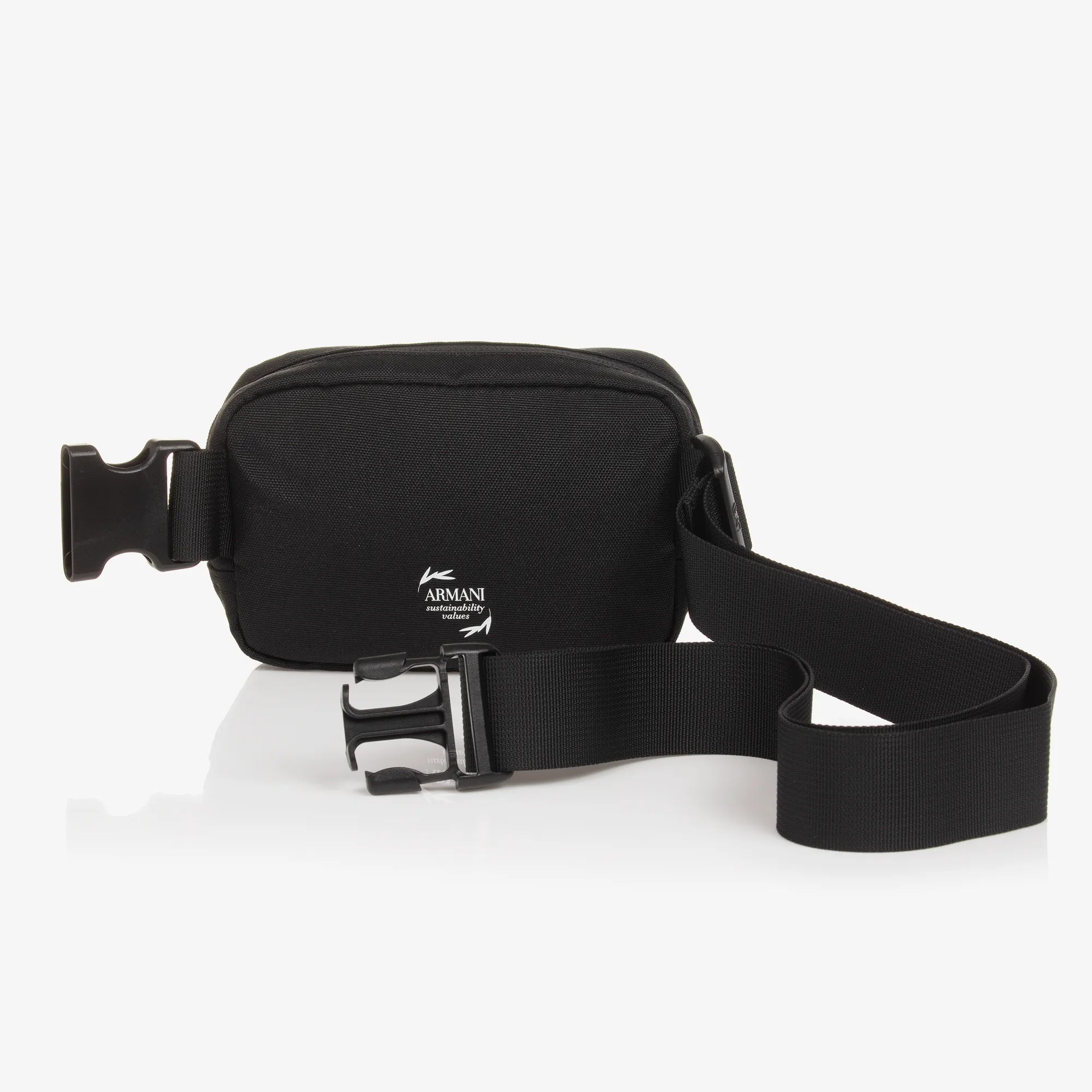 Black Cavas Belt Bag (16cm)