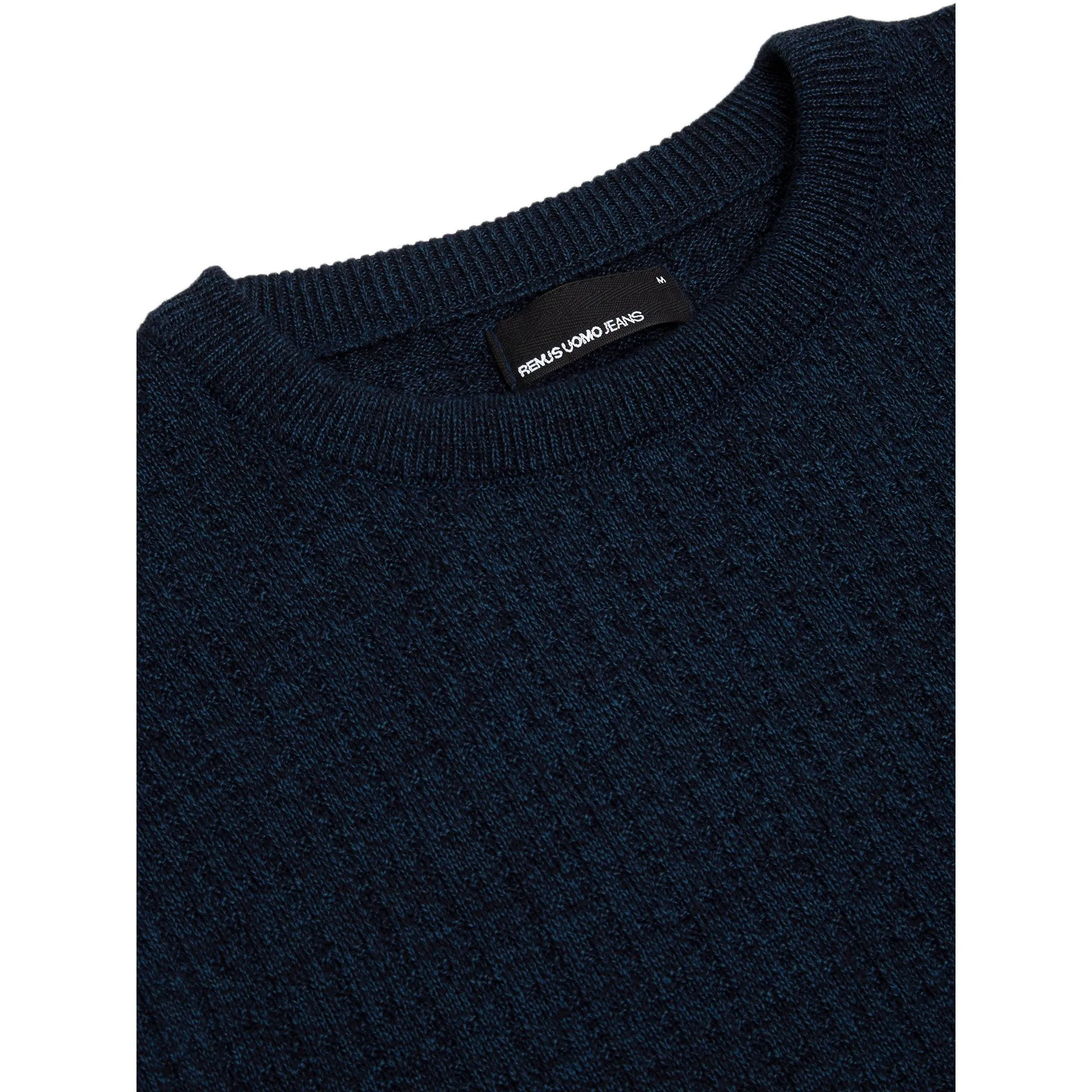 Blue Crew Neck Sweater