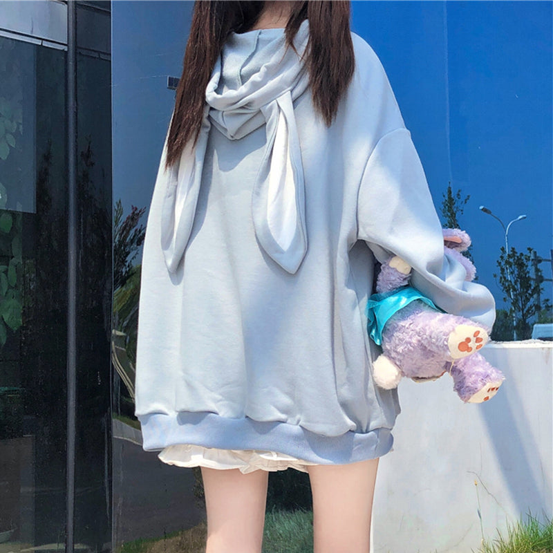 Bunny Hoodie Fleece AD12515