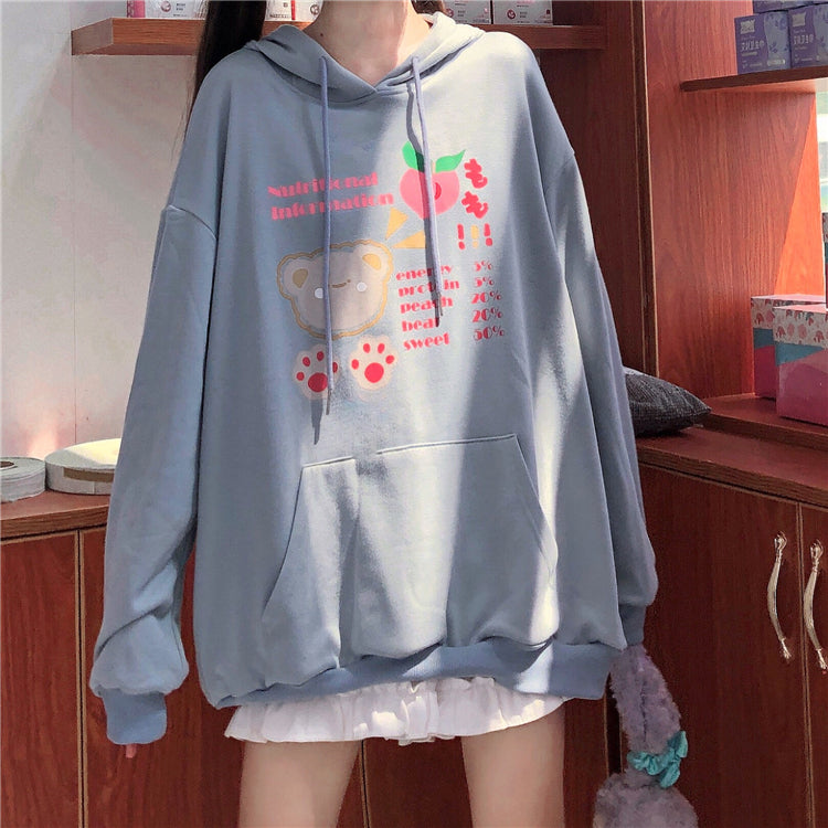 Bunny Hoodie Fleece AD12515