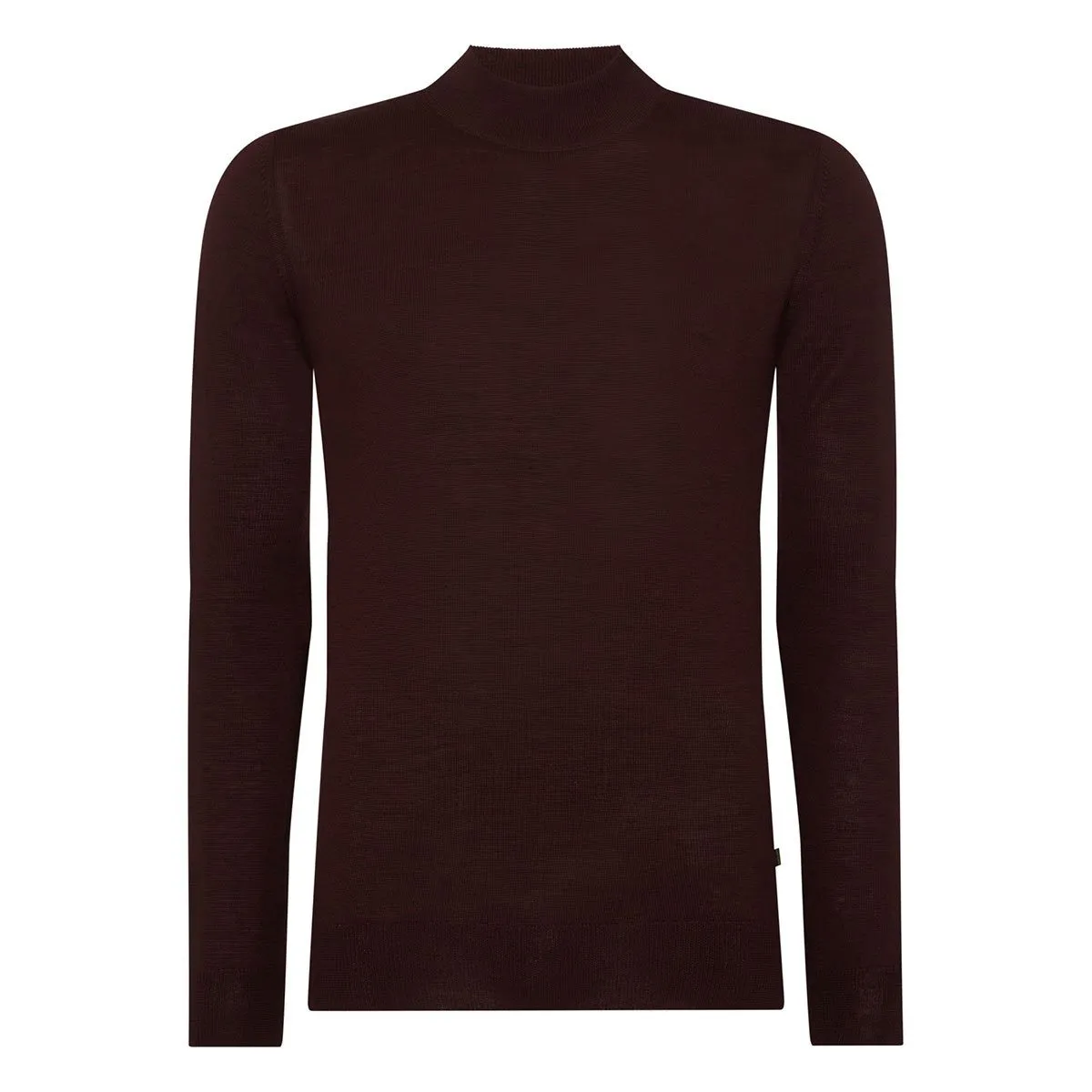 Burgundy Turtle Neck Sweater