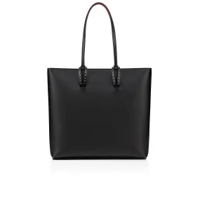 Cabata Tote bag - Grained calf leather - Black