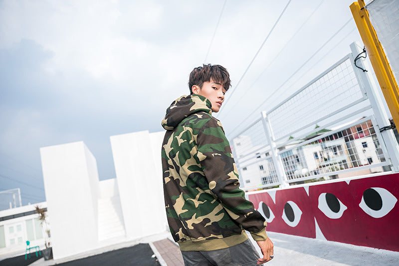 Camo Hoodie Men