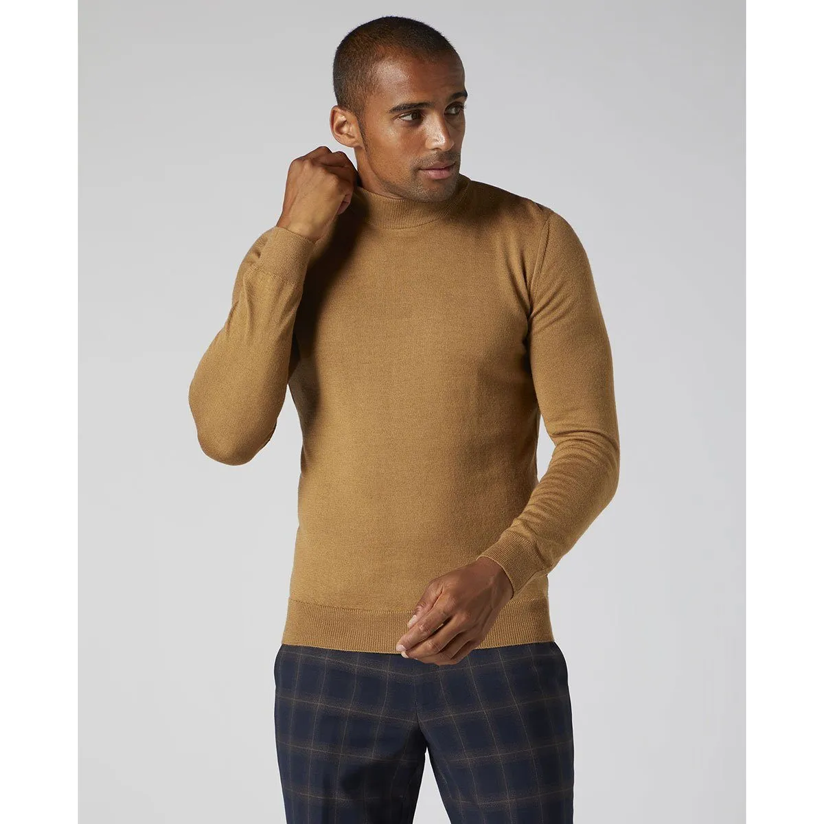 Caramel Turtle Neck Sweater