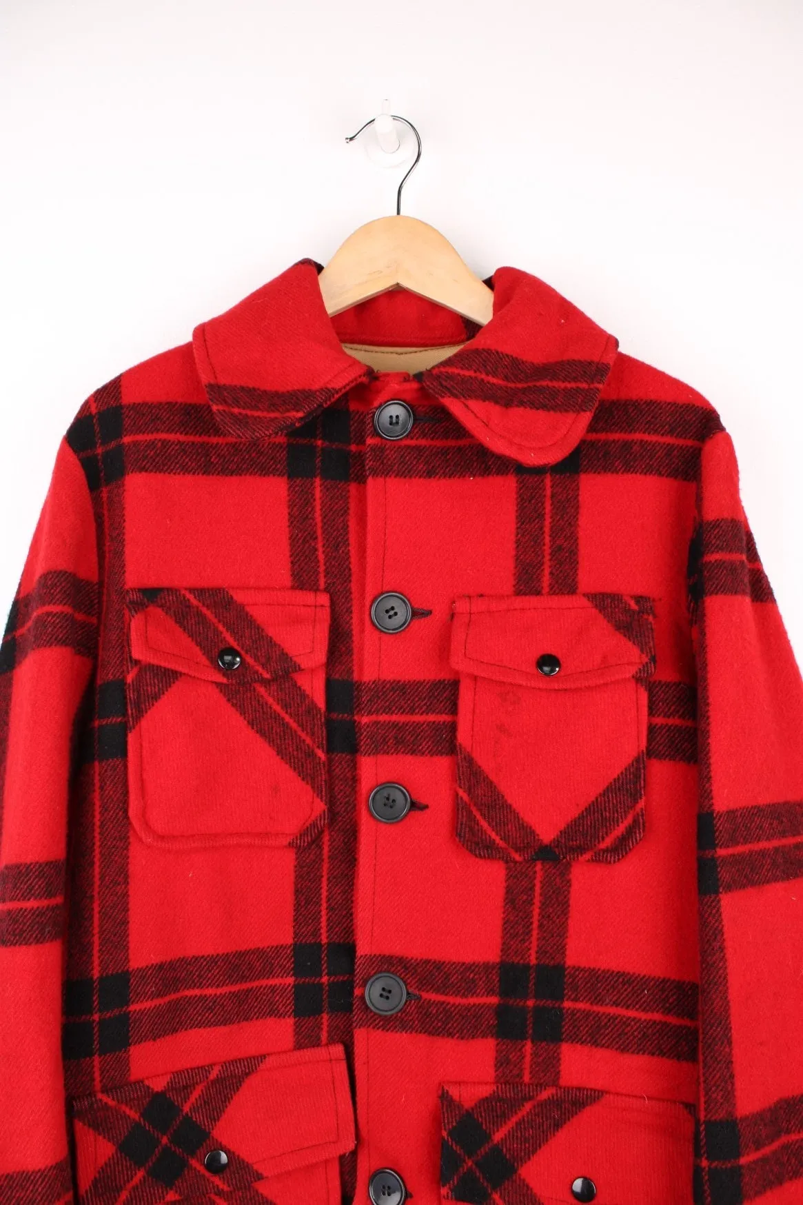 Carter's Plaid Wool Coat