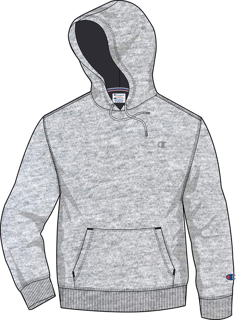 Champion Big & Tall Basic Pullover Hooded Sweatshirt