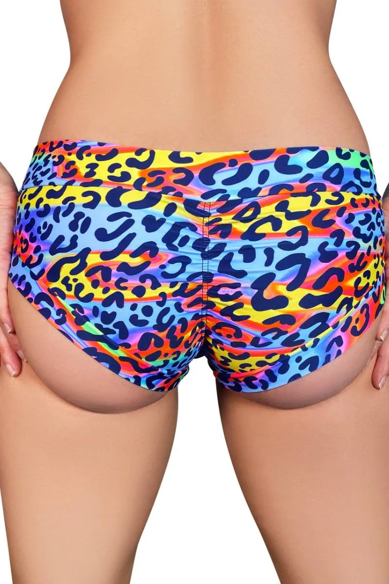 Cleo the Hurricane Essential Hot Pants - Multi Leopard