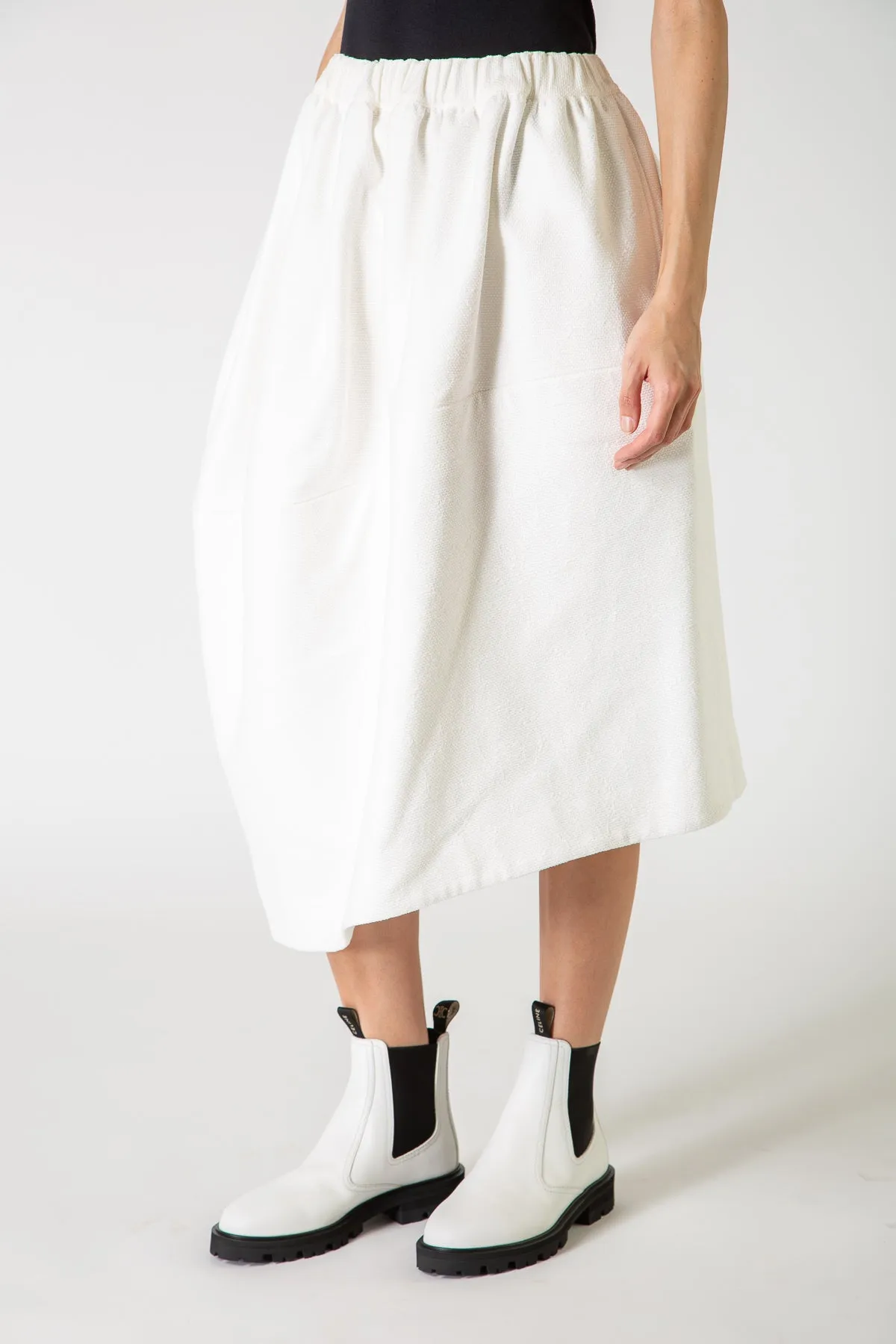 COMME DES GARONS | BASKET EMBROIDERED SKIRT