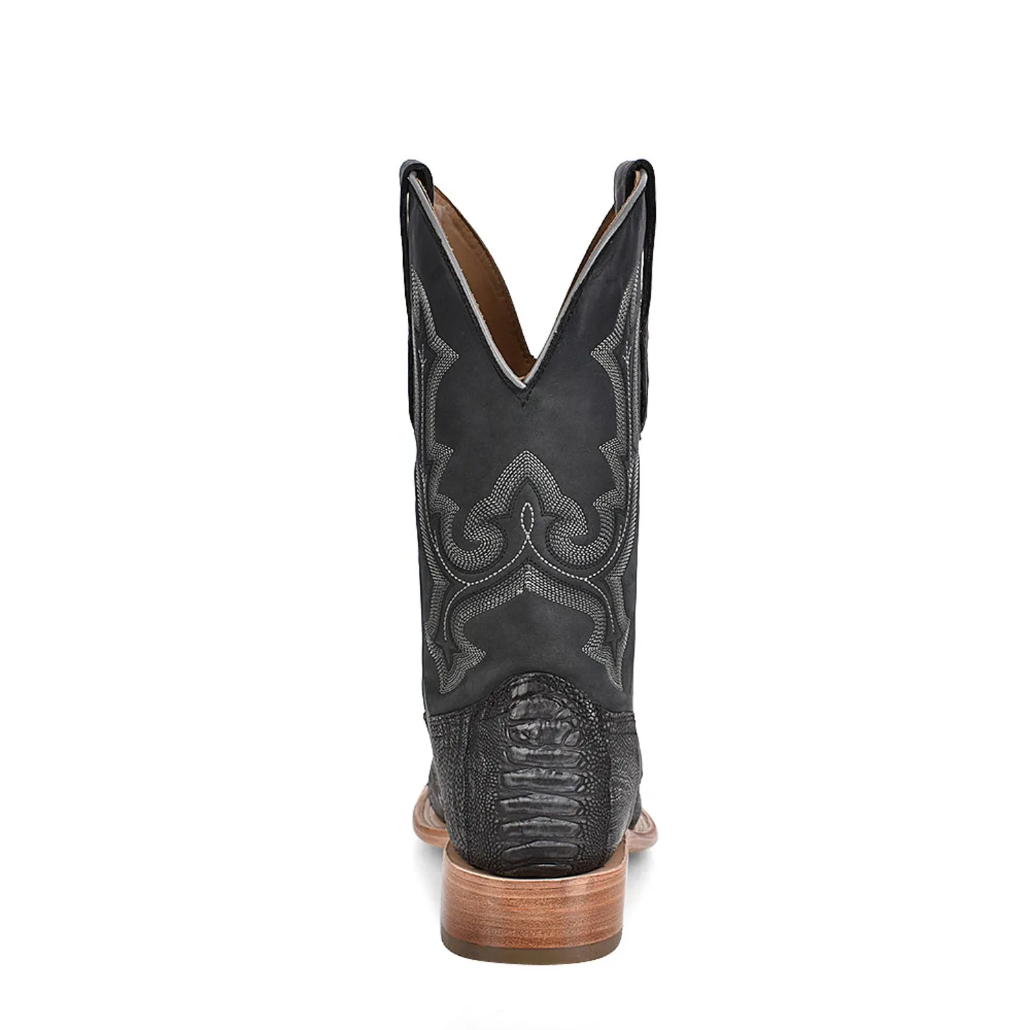 Corral Mens Rodeo Cowboy Boots Ostrich Black