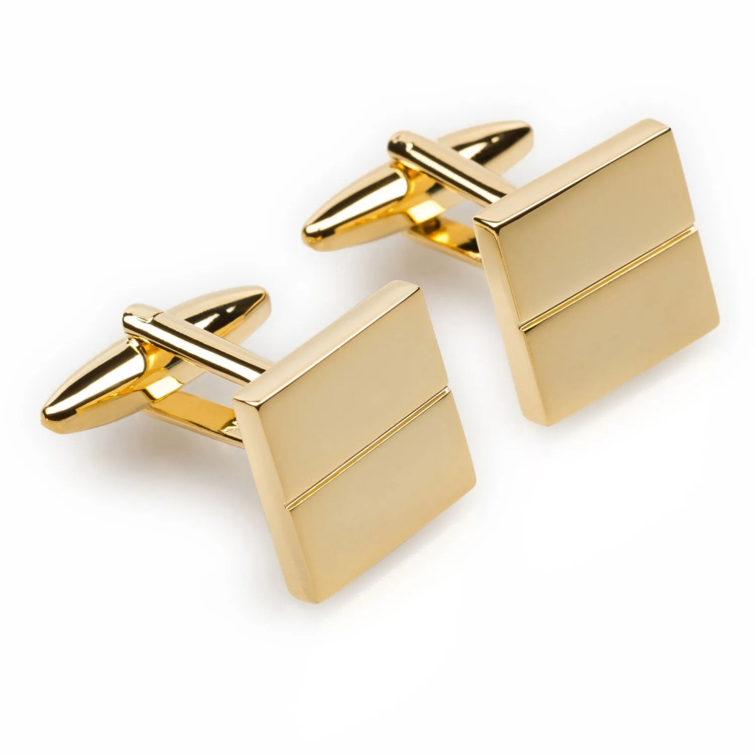 Crown Prince Gold Cufflinks