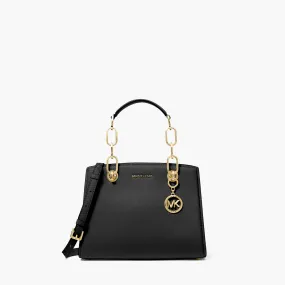 Cynthia Small Leather Satchel