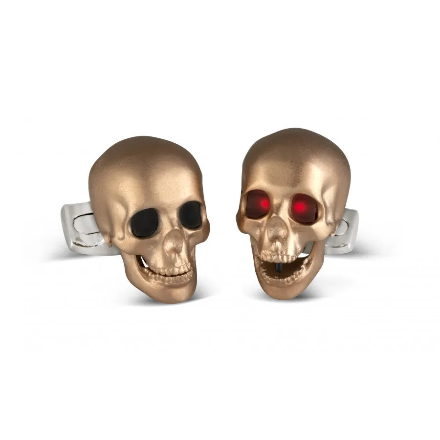 Deakin & Francis LED Skull Cufflinks