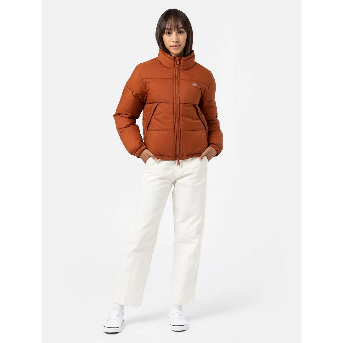 Dickies 'Alanta' Women's Puffer Jacket - Gingerbread