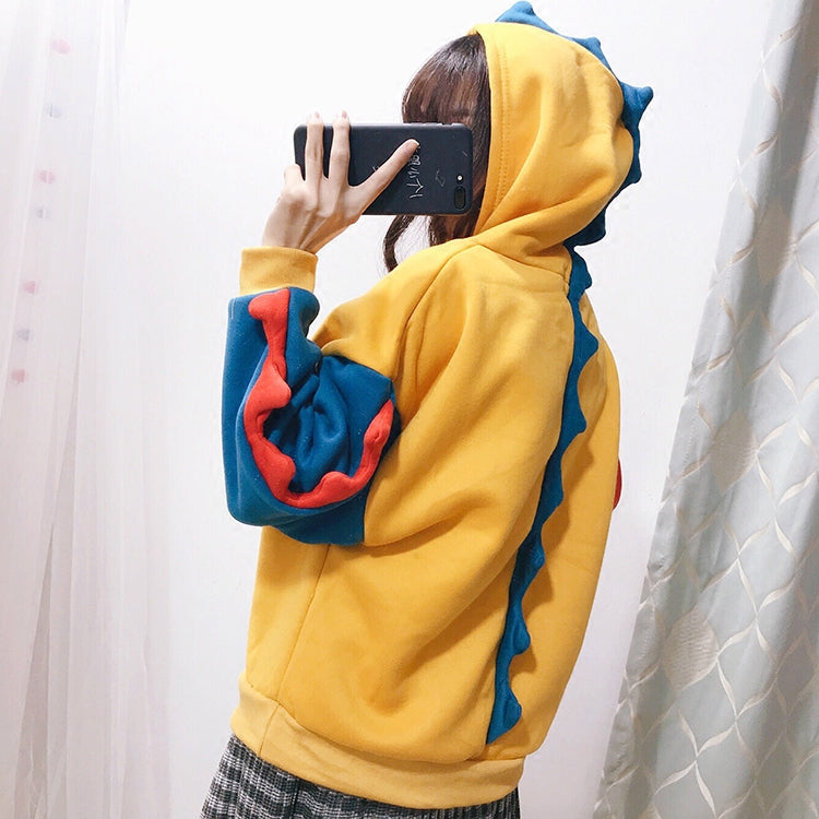 Dinosaur Hoodie Fleece AD12782