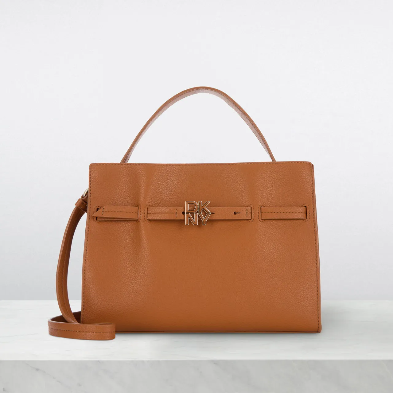 DKNY Bushwick Small Shoulder Bag - Cognac