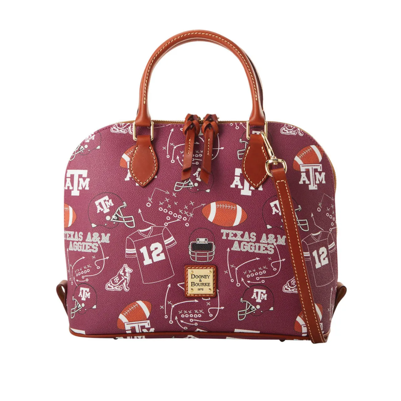 Dooney & Bourke Gameday Zip Satchel