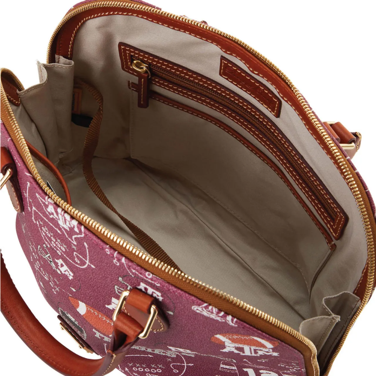 Dooney & Bourke Gameday Zip Satchel