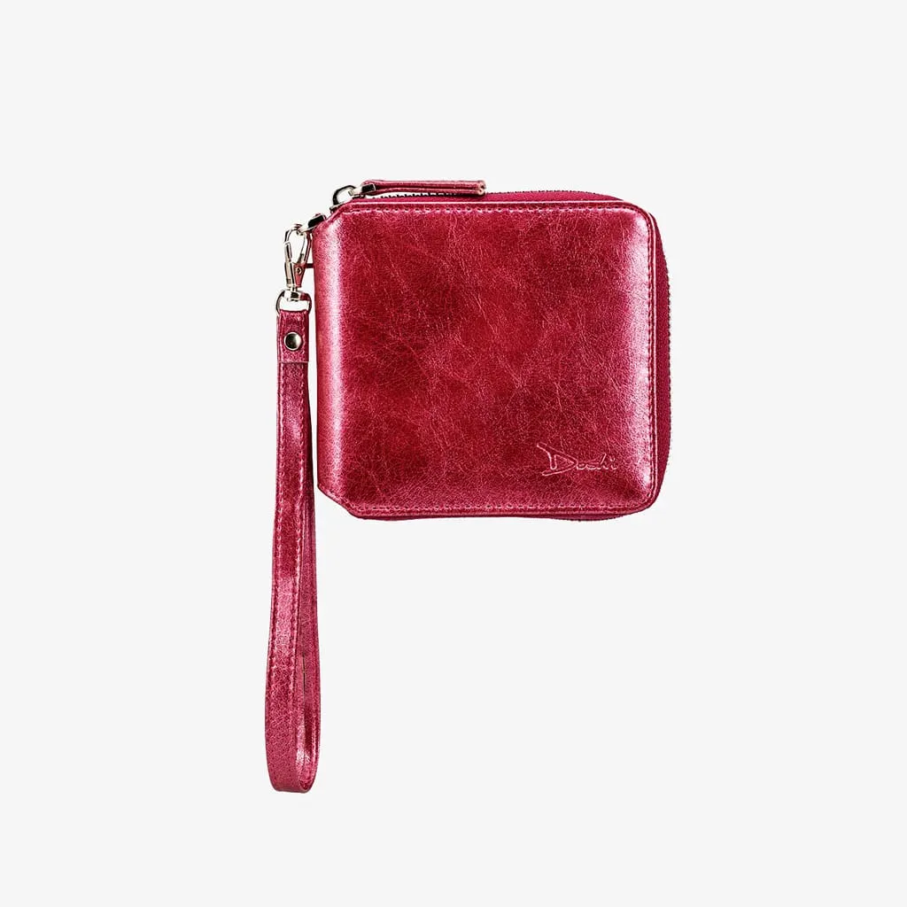 Doshi Zip Around Half Wallet