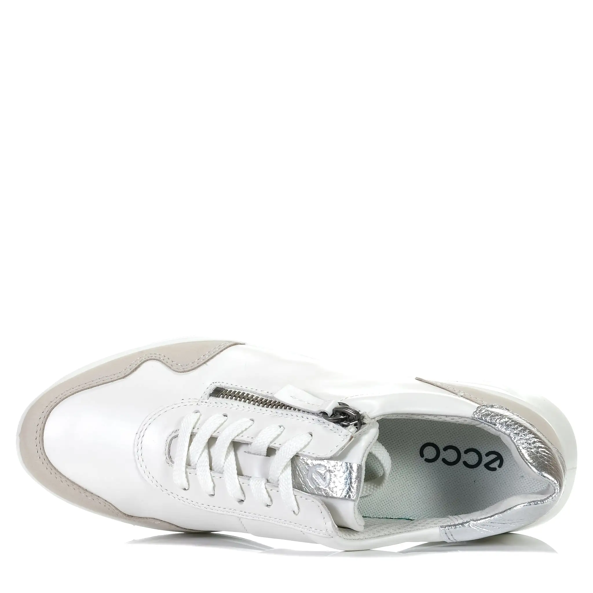 Ecco Flexure Runner 292453 White/Pure Silver