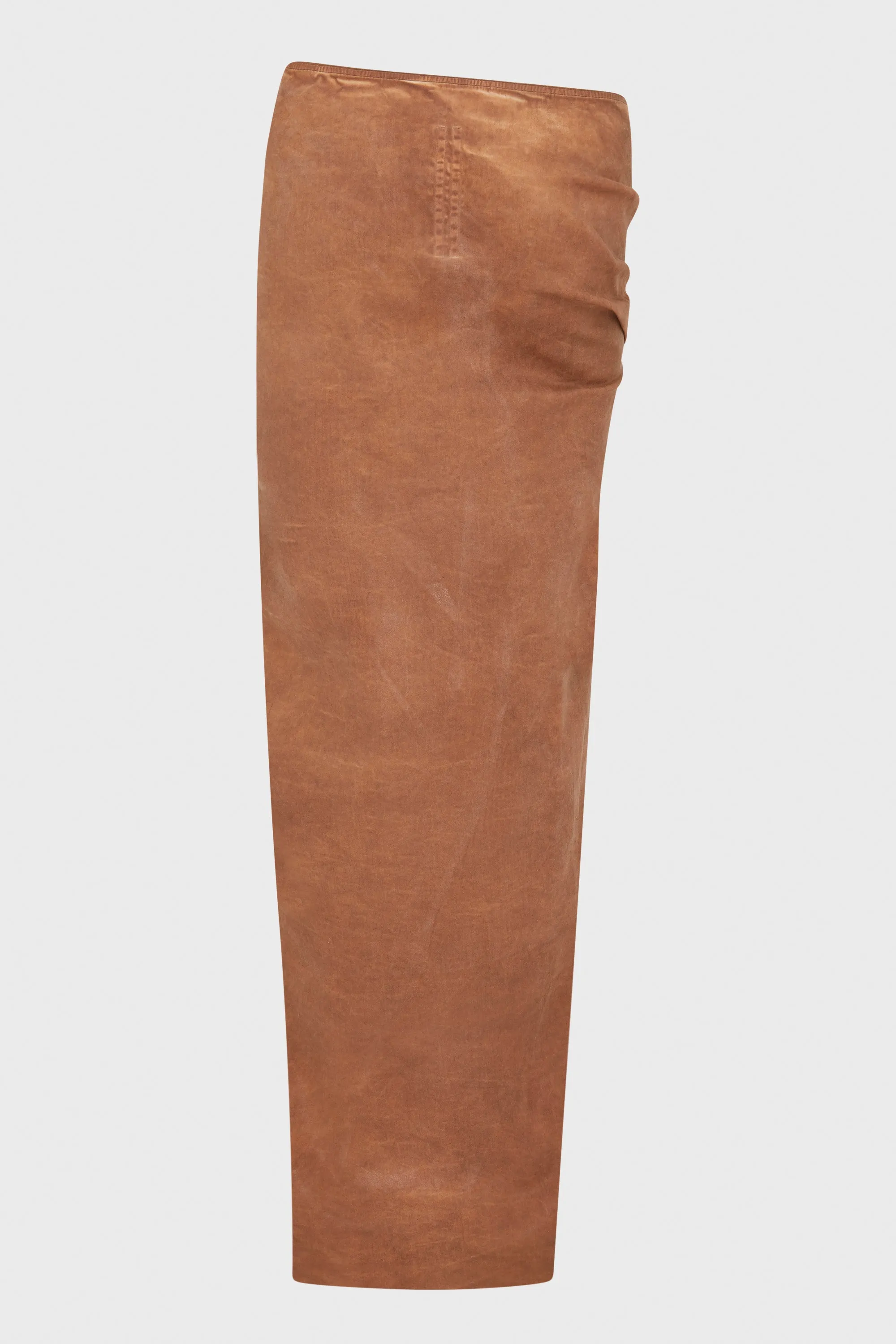 EDFU SKIRT LONG HENNA BROWN