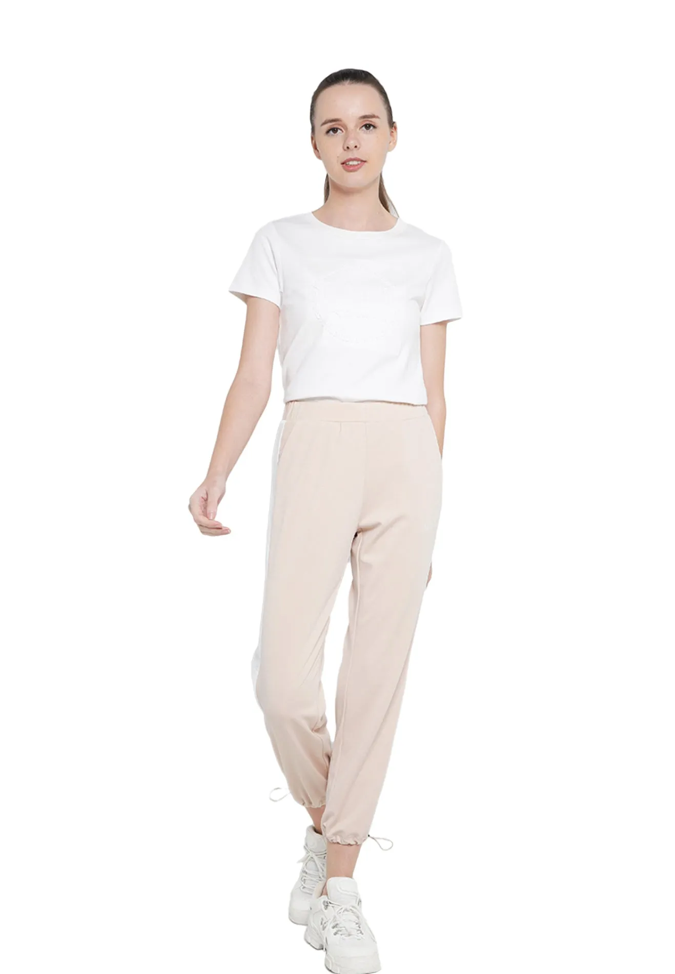 ELLE Active Jogger Pants with Piping Line