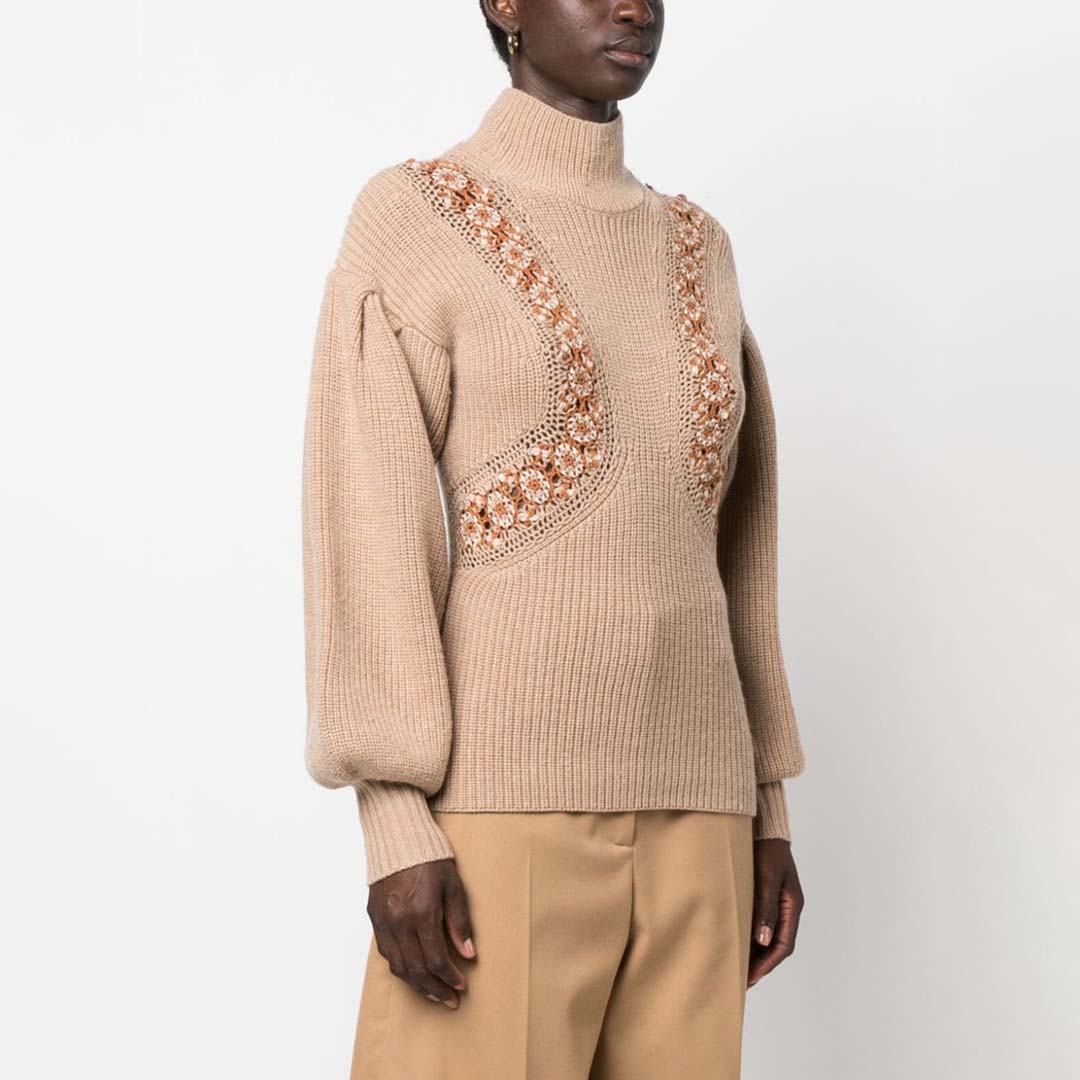 EMERSON KNIT PULLOVER FAWN