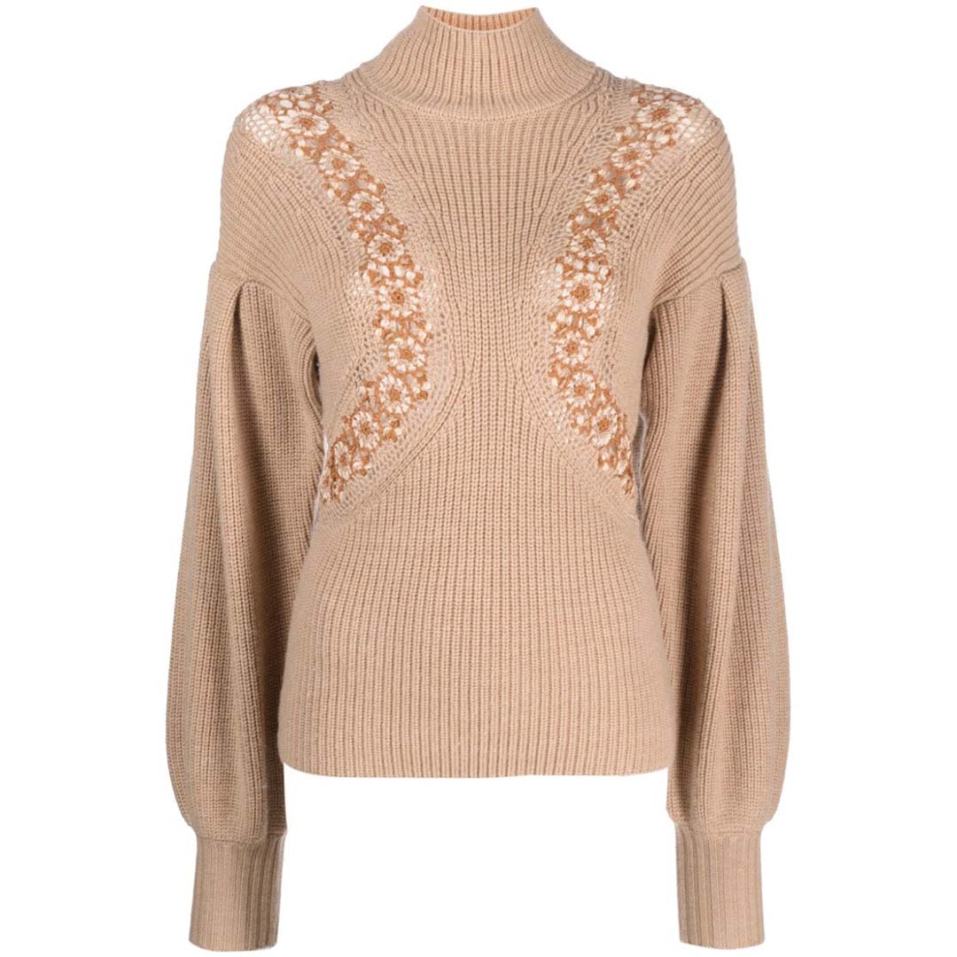 EMERSON KNIT PULLOVER FAWN