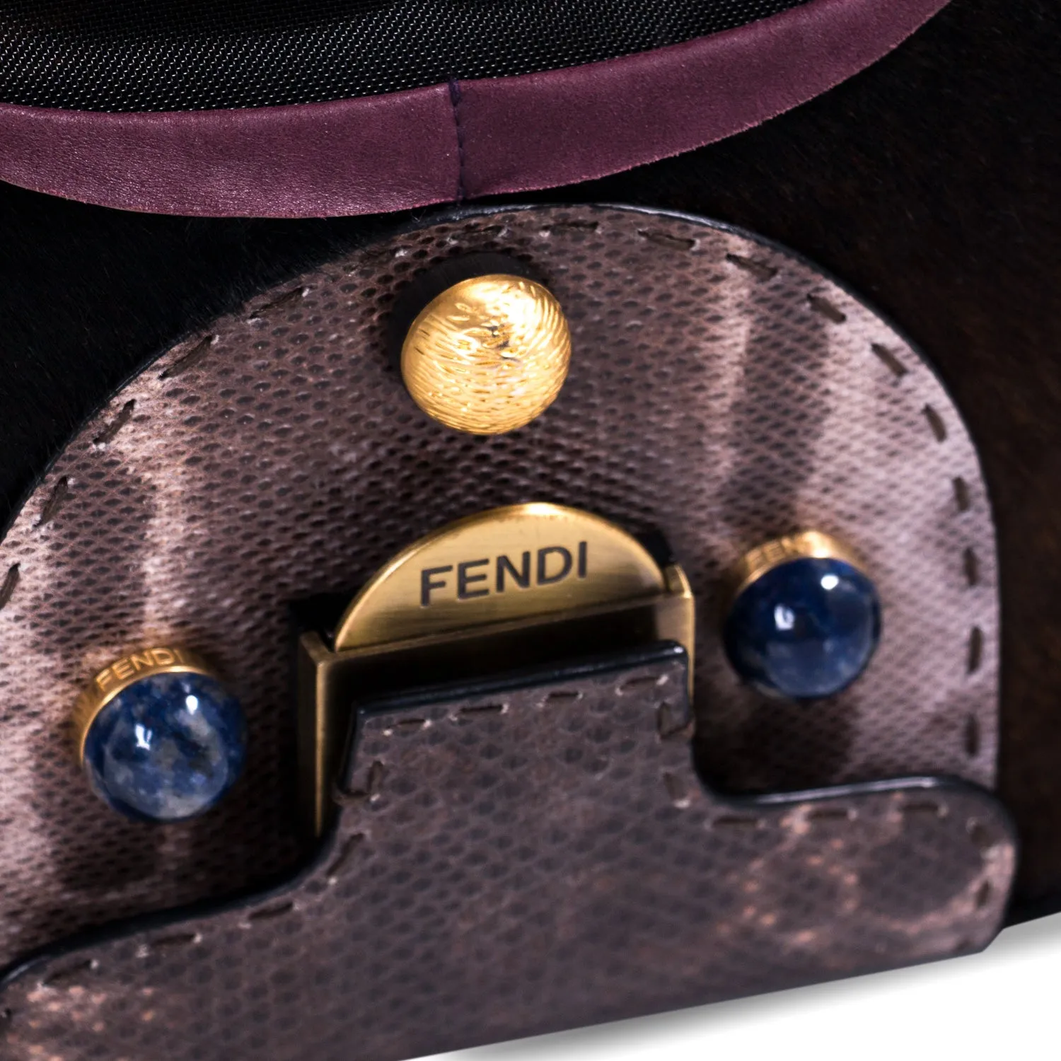 Fendi F3 Secret Code Satchel