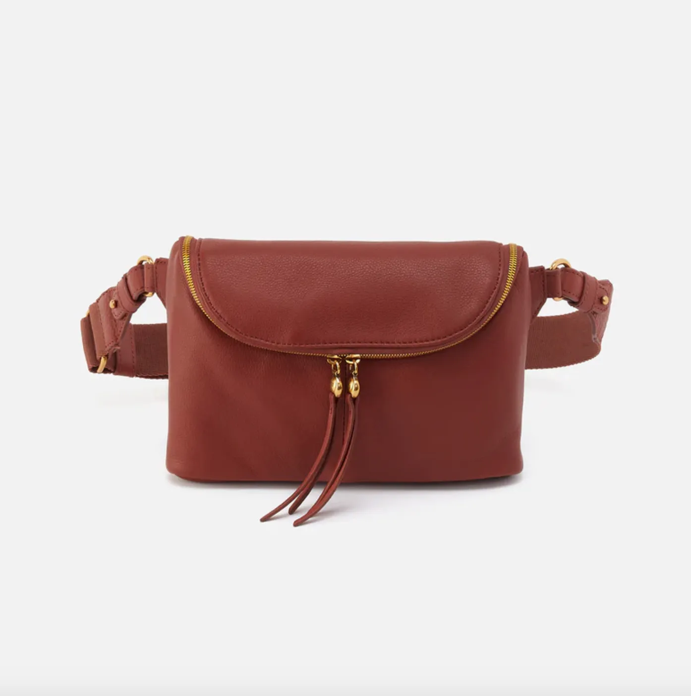 Fern Large Belt Bag | Pebbled Leather