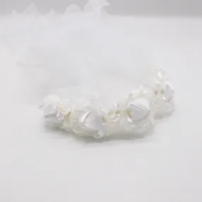 Flower hairband/Veil for Holy Communion/Confirmation