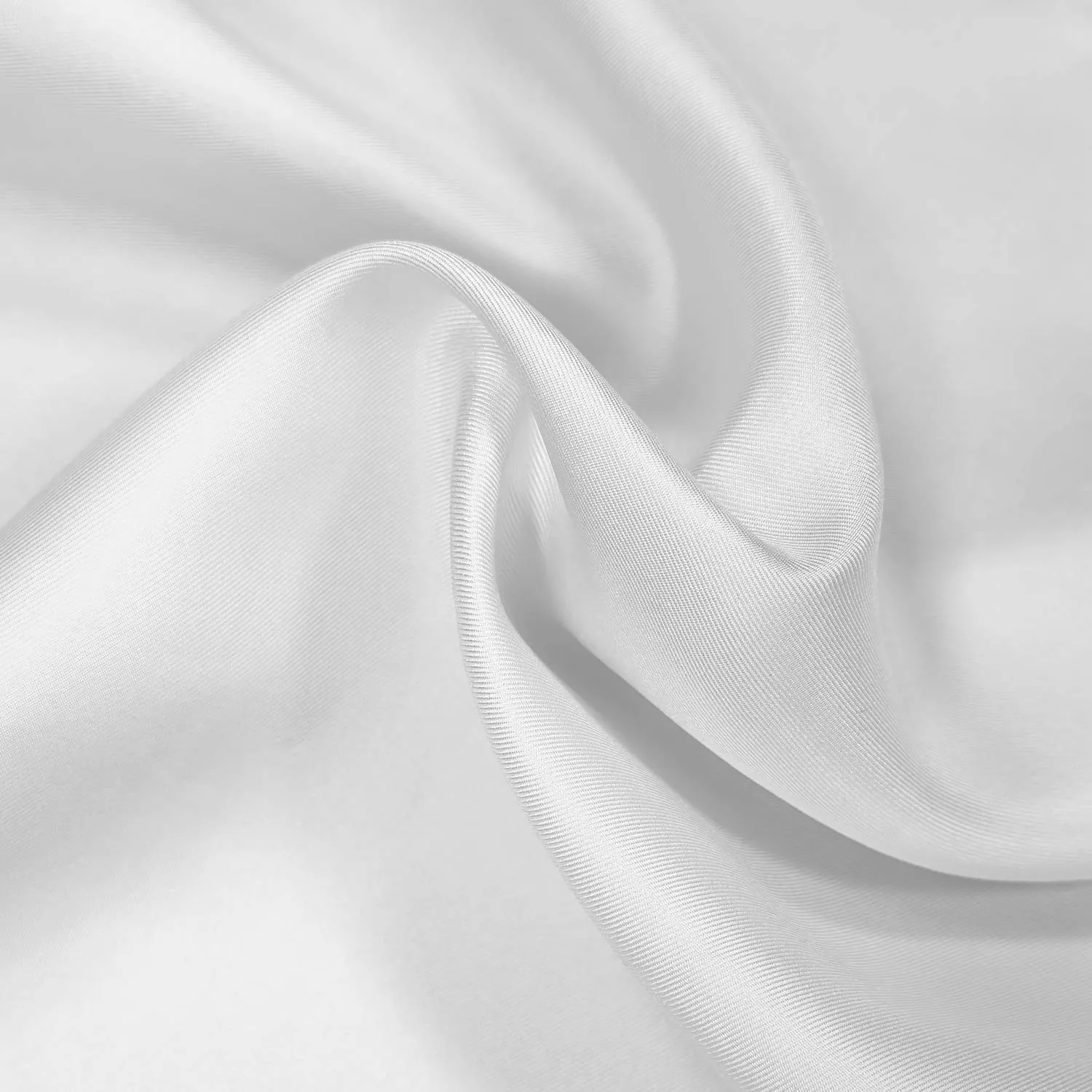 F.Marino Silk Pocket Square Ivory White