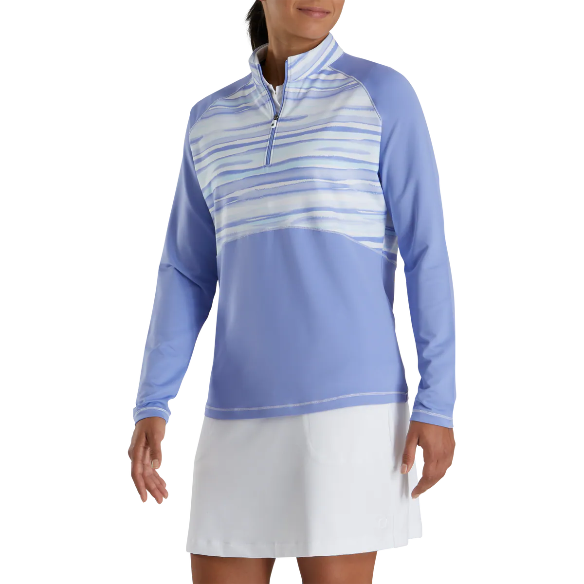 FootJoy Women's Half-Zip Watercolour Mid Layer