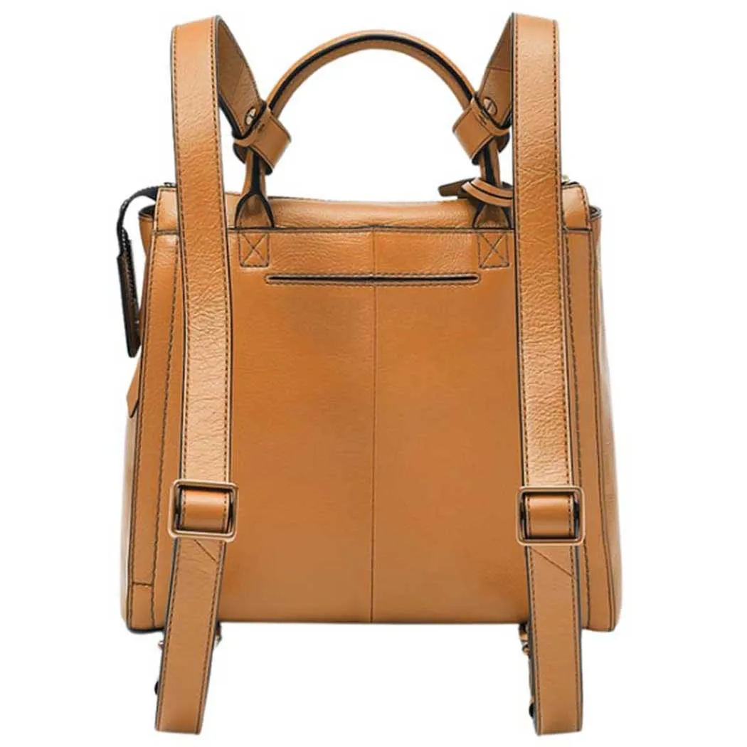 Fossil Parker Mini Backpack Camel ZB1797235 (Women's)