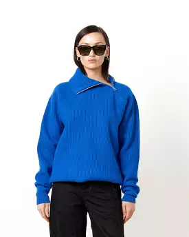 French Merino Zip Pullover