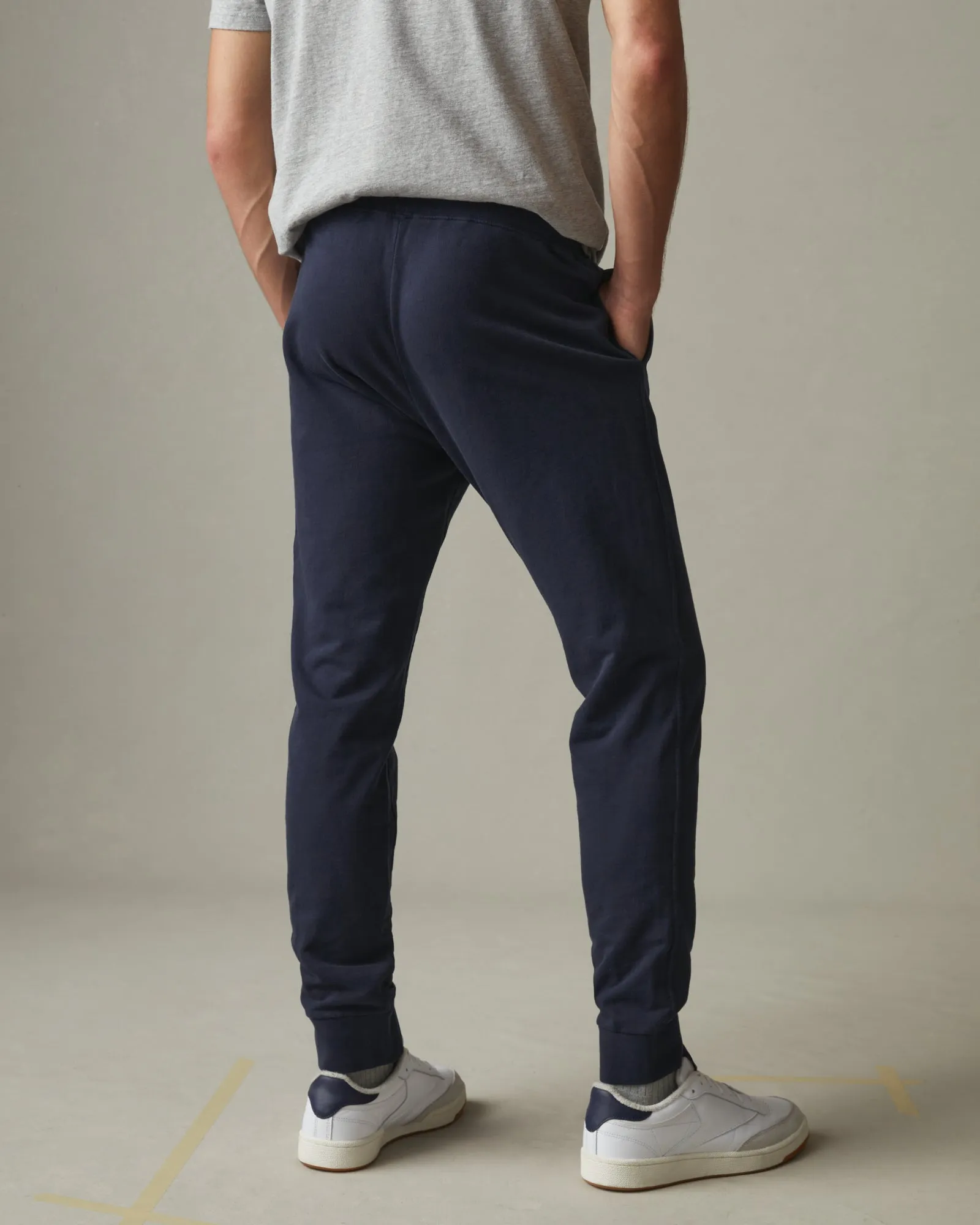 French Terry Jogger - Oxford Blue