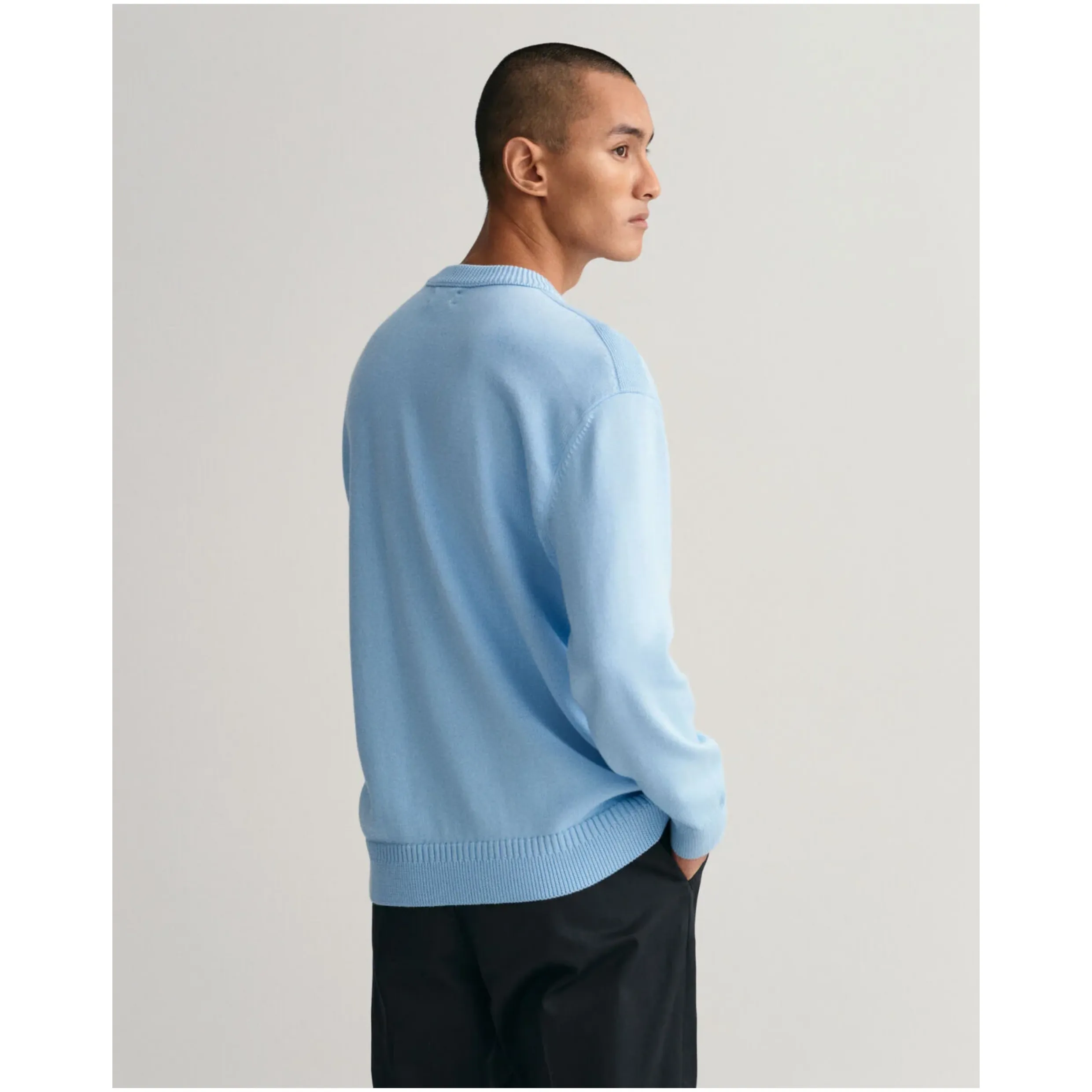 GANT Sailor Crew Neck Sweater 8040143 - Clear Sky