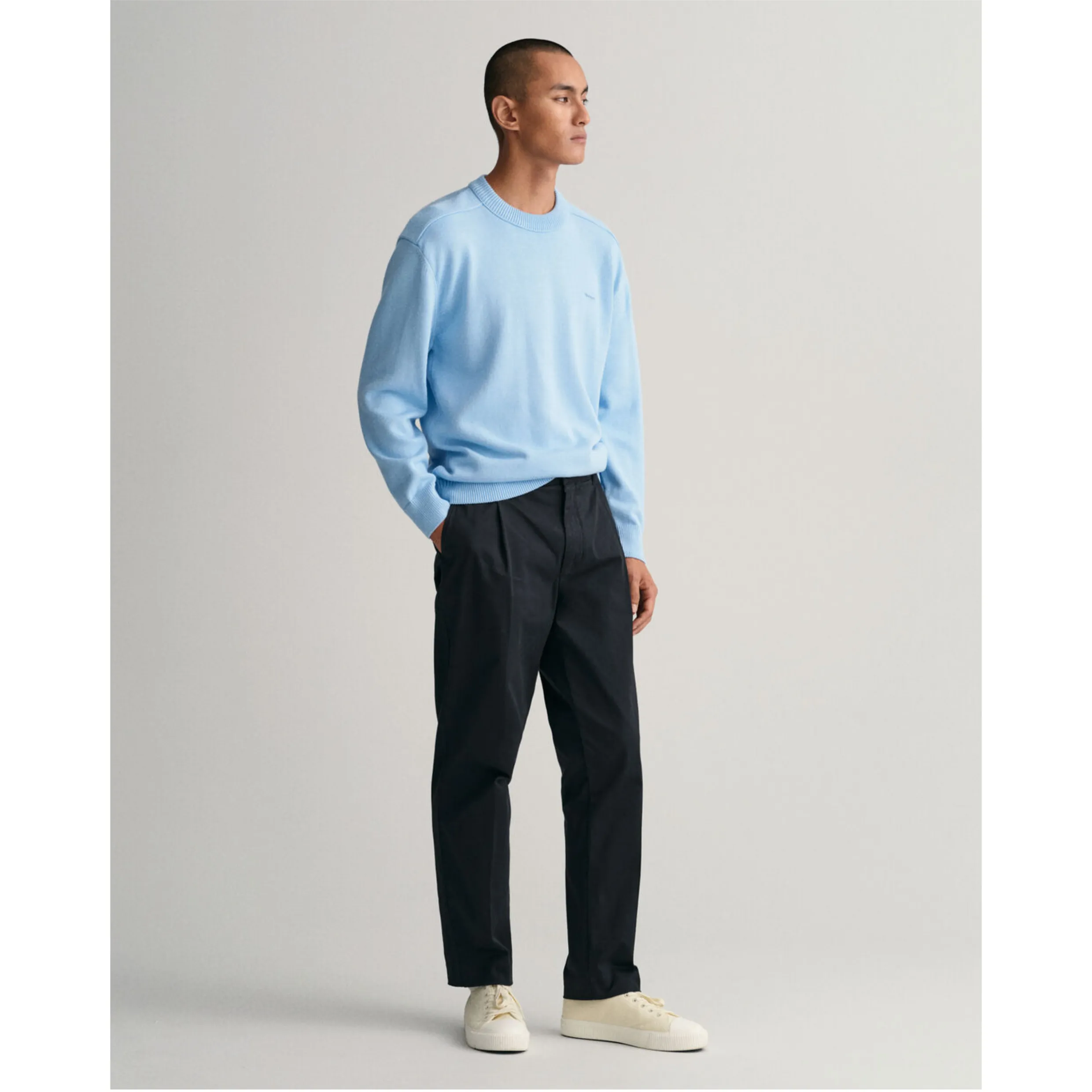 GANT Sailor Crew Neck Sweater 8040143 - Clear Sky