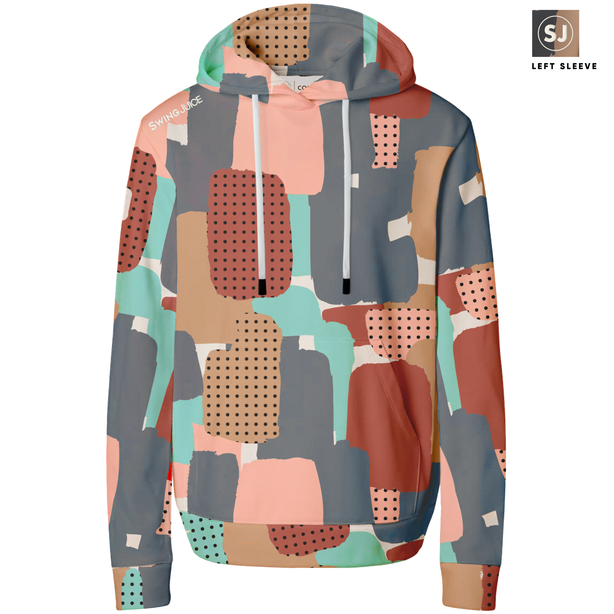 Golf Abstract Camo Men's Performance Hoodie