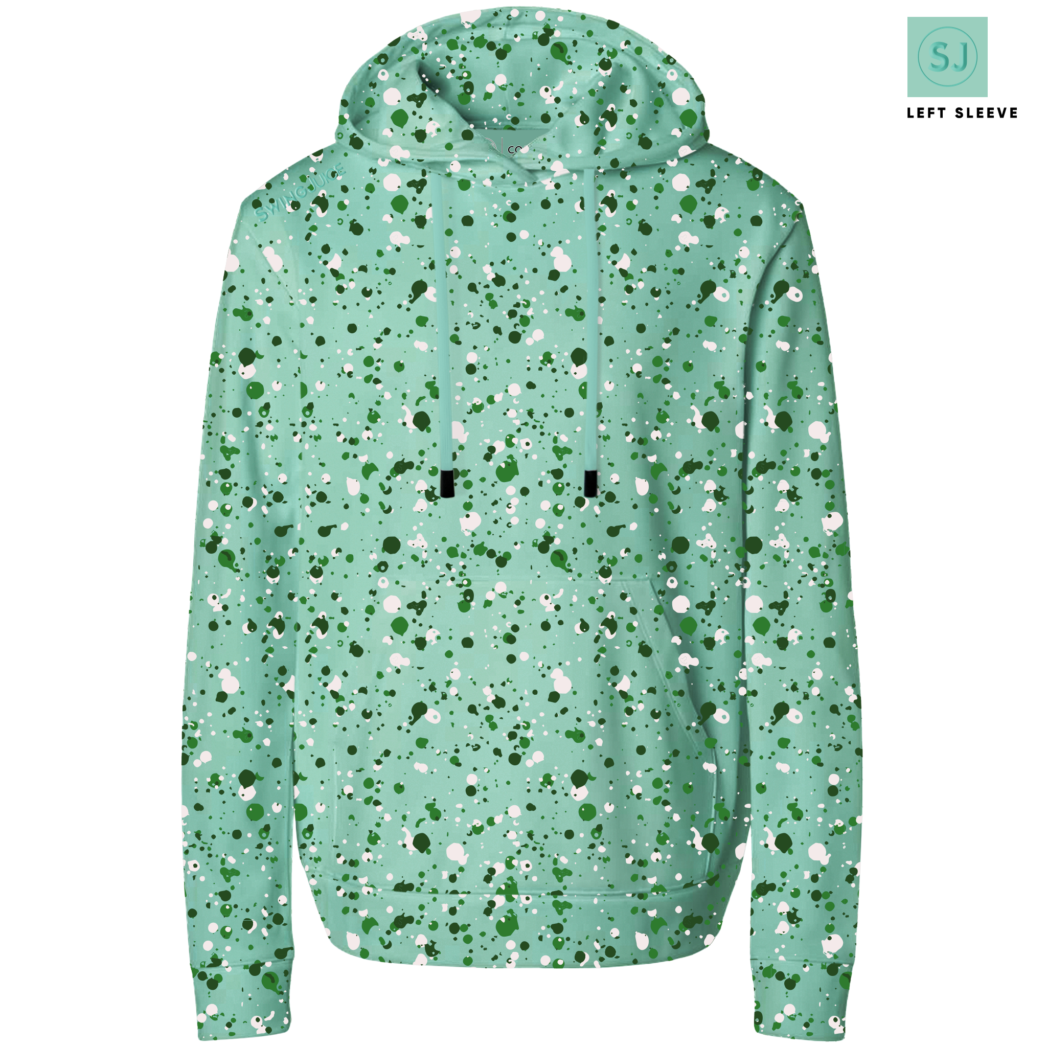 Golf Splatter Men's Performance Hoodie